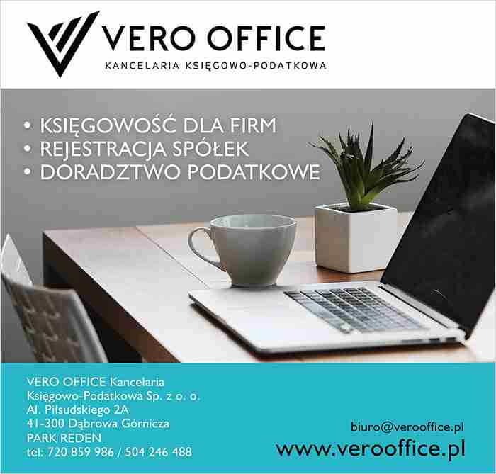 KANCELARIA KSIĘGOWO-PODATKOWA VERO OFFICE SP. Z O.O. - doradztwo księgowe DĄBROWA GÓRNICZA doradztwo księgowe DĄBROWA GÓRNICZA